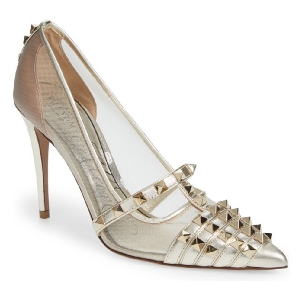 Valentino Garavani Rockstud Alcove pump size 37.5EU